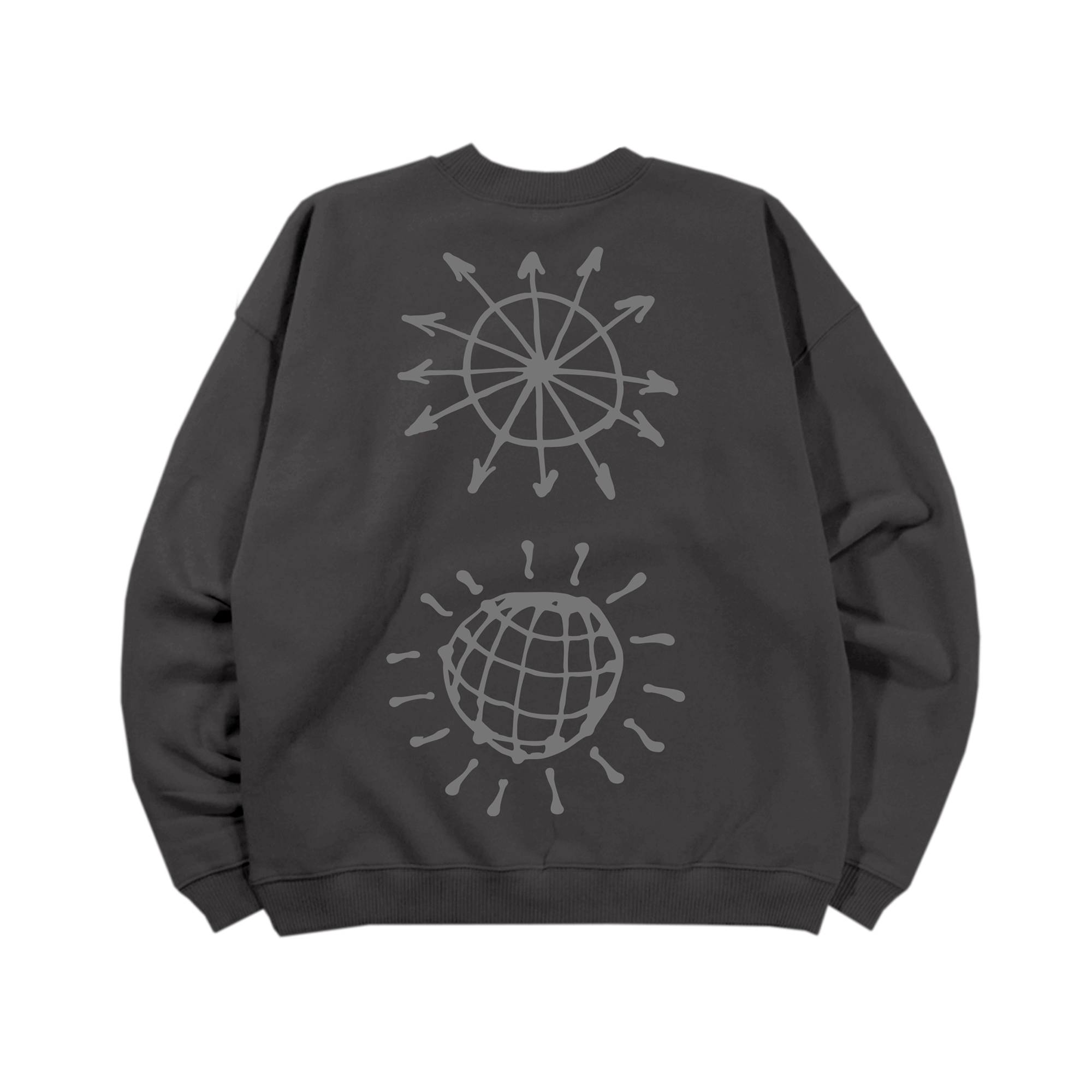 KISS DISCO REFLECTIVE CREWNECK