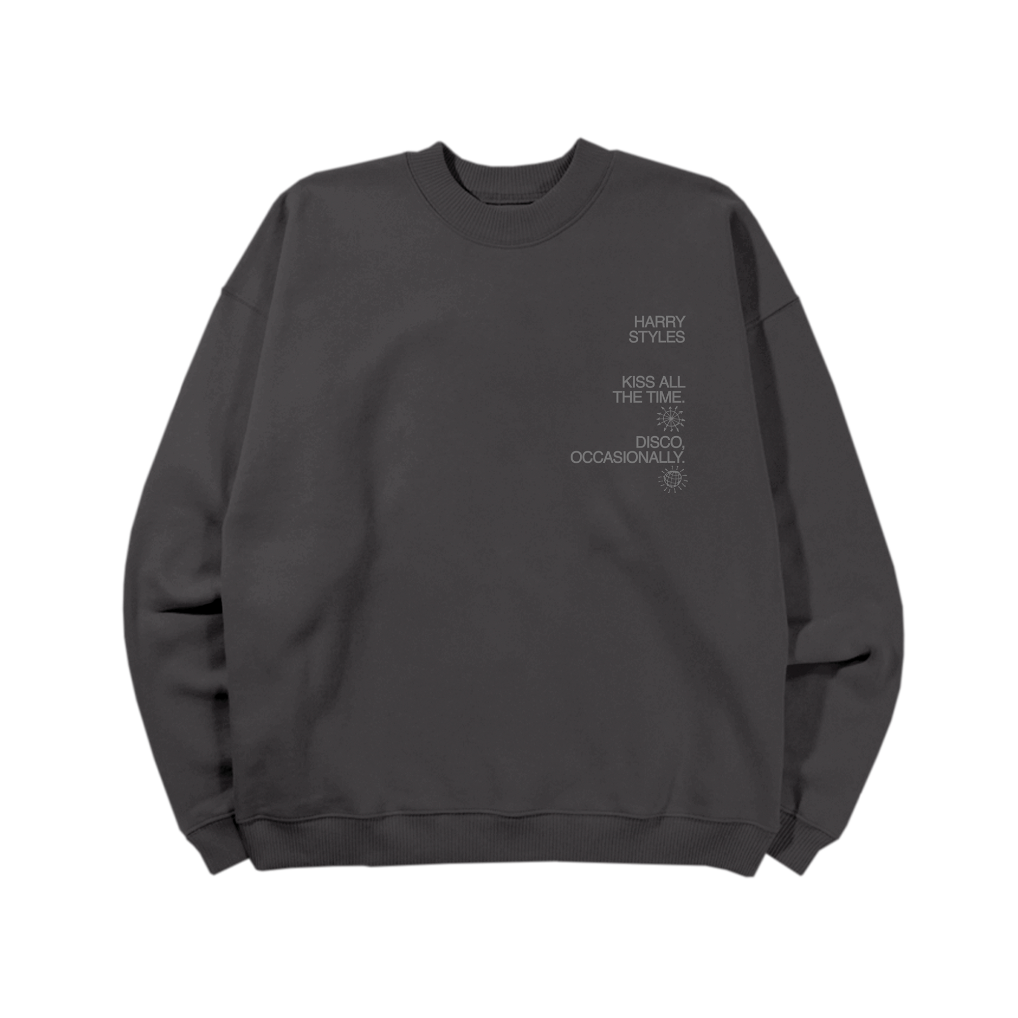 KISS DISCO REFLECTIVE CREWNECK