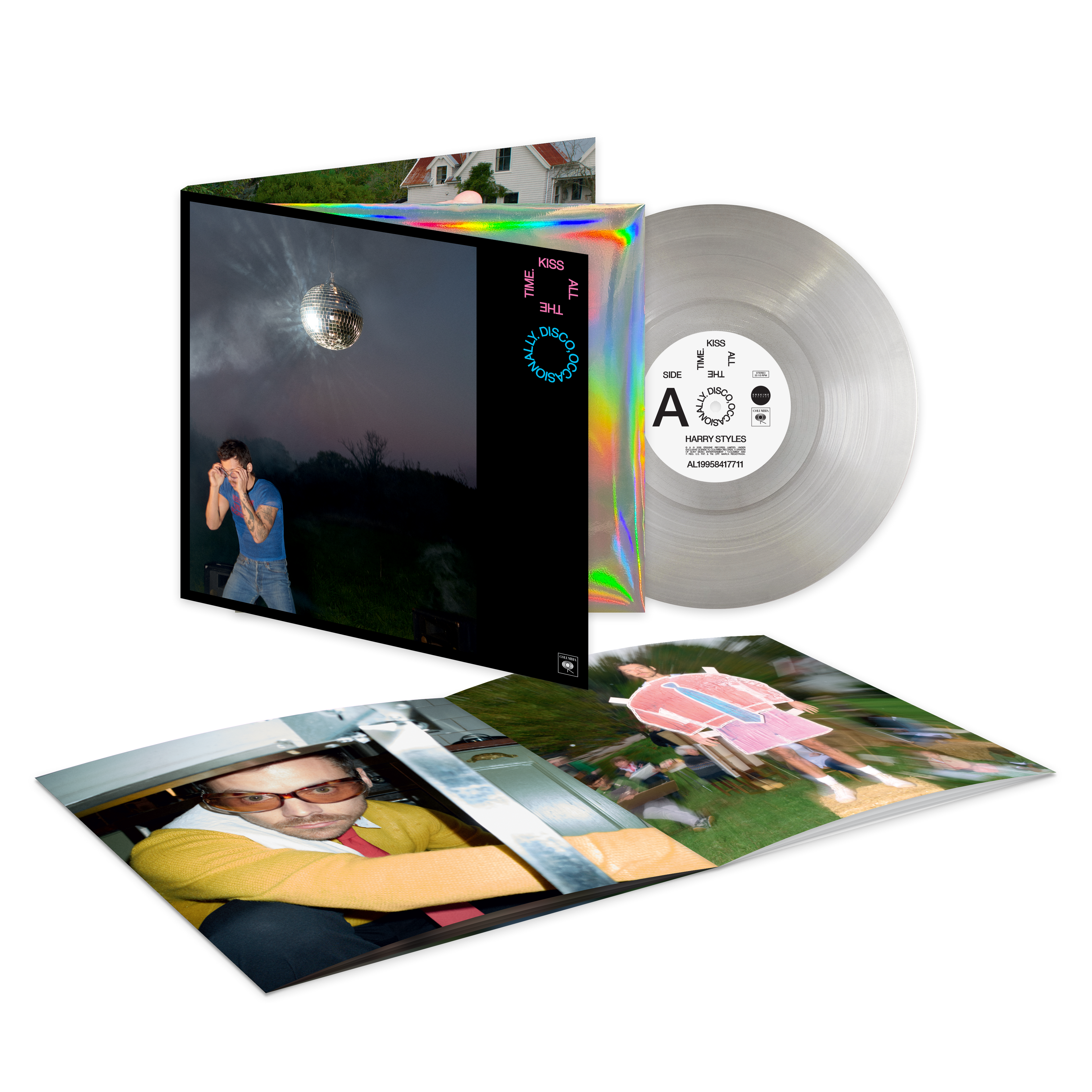 Harry Styles - KISS ALL THE TIME. DISCO, OCCASIONALLY - limited edition smoke machine vinyl LP